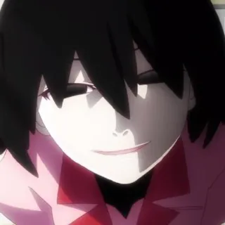 🧿 Anime, Porträt, Mädchen, lächelnd telegram sticker