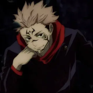 ✨ Yuuji Itadori Jujutsu Kaisen anime, manga, cursed, sorcerer telegram sticker