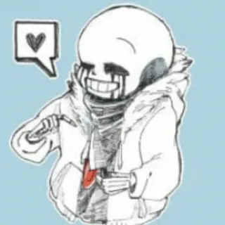 🌸 Killer Sans squelette, tueur, couteau, horreur, monstre telegram sticker