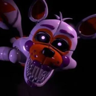 🌟 Lolbit Five Nights at Freddy's Animatrónico, Terror, Videojuego, Miedo, Zorro telegram sticker