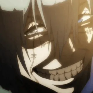 🩸 Anime, Monster, Zähne, Gruselig, Horror telegram sticker