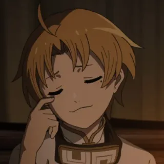 😏 anime, con trai, hoạt hình telegram sticker