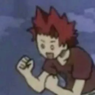 🥠 Eijiro Kirishima My Hero Academia anime, my hero academia, eijiro kirishima, character, fan art telegram sticker