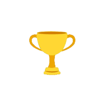 🏆 trofeo, premio, galardón, ganador, logro, oro, celebración whatsapp sticker