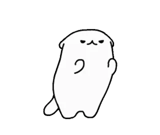 🙂‍↕️ Bocchi the Cat telegram sticker