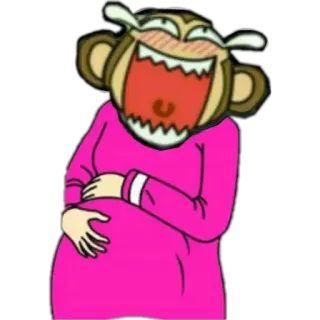 tine si rakyat monyet @tinechicchicc telegram stickers