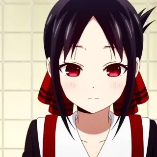 💈 Kaguya Shinomiya Kaguya-sama: Love Is War anime, kaguya, kaguya-sama, love is war, shinomiya, cute telegram sticker