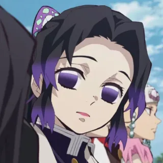 😐 Shinobu Kocho Demon Slayer Anime, Demon Slayer, Shinobu Kocho, Manga, Personaggio telegram sticker