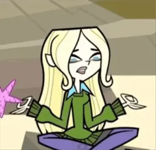🤔 Dawn Total Drama Мультфильм, Персонаж, Анимация telegram sticker