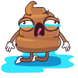 ⭐ Poop Emoji whatsapp sticker