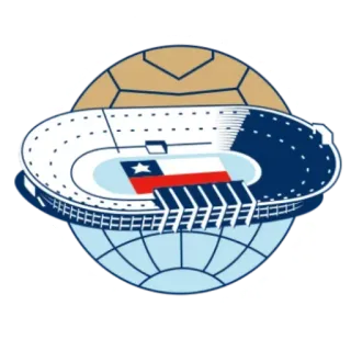 🇨🇱 stadium, chile, flag, soccer, football, globe, landmark, sport telegram sticker