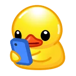 Telegram Duck X telegram emojis 📱