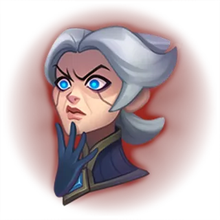 🤨 Camille camille, 리그 오브 레전드, 비디오 게임, 캐릭터, 생각 telegram sticker