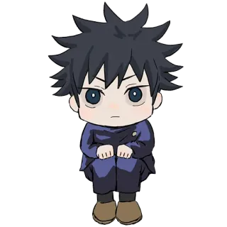 😐 Megumi Fushiguro Jujutsu Kaisen Anime, Manga, Chibi, Megumi Fushiguro, Jujutsu Kaisen telegram sticker
