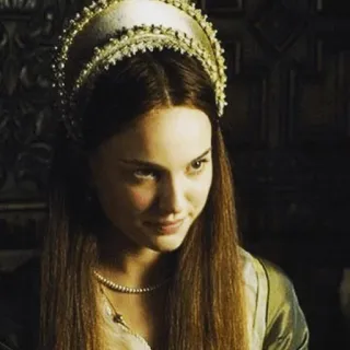 🌿 Anne Boleyn historique, portrait, reine, royauté, angleterre, tudor, coiffe telegram sticker