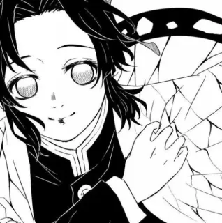 🐚 Shinobu Kocho Demon Slayer Anime, Mangá, Demon Slayer, Shinobu Kocho, Personagem, Japonês telegram sticker