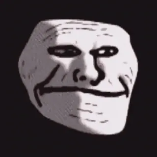 👹 Trollface Meme, Meme da internet, Troll, Trollface telegram sticker