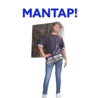🗿 MANTAP! super, poza, Indo, Indonezyjski telegram sticker