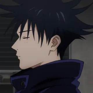 🐺 Megumi Fushiguro Jujutsu Kaisen Anime, Megumi Fushiguro, Jujutsu Kaisen, Charakter, Manga whatsapp sticker