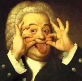 🤪 portrait, funny, face, tongue, silly, humor telegram sticker