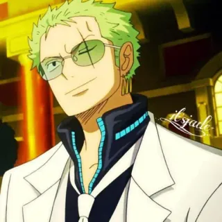 🌽 Zoro One Piece anime, one piece, zoro, roronoa zoro, character, sticker telegram sticker