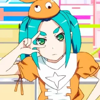 🧿 Anime, Charakter, Cartoon, Mädchen, Kunst telegram sticker