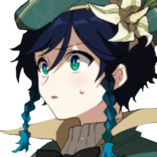 😥 Venti Genshin Impact Anime, Jogo, Venti, Genshin Impact telegram sticker