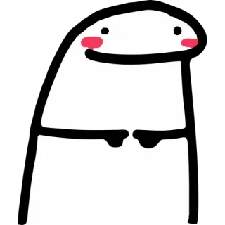 😀 밈, 스티커, 웃긴, 낙서, 귀여운, 블롭, 캐릭터 telegram sticker