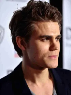 🙂 Paul Wesley aktor, celebryta, mężczyzna, portret telegram sticker