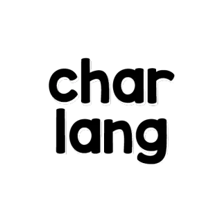 😁 charlang tekst, lettertype, woord whatsapp sticker