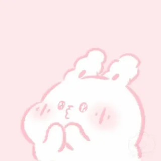 🩰 bunny, cute, animal, kawaii, sticker, cartoon telegram sticker