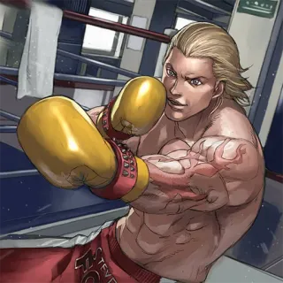 🥊 Steve Fox Tekken มวย, นักสู้, เกม, อนิเมะ, กล้าม, ศิลปะการต่อสู้ telegram sticker