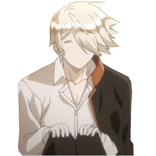 🤤 Anime, Personnage, Illustration, Dessin animé, Homme, Debout, Animation whatsapp sticker