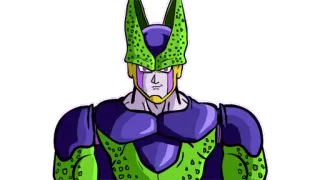 😏 Cell Dragon Ball Z Аниме, Dragon Ball Z, Селл, Злодей telegram sticker