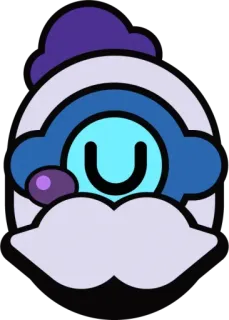 😔 R-T Brawl Stars robot, gioco, personaggio, R-T, Brawl Stars, sticker whatsapp sticker