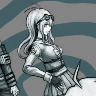 🔩 Miu Iruma Danganronpa V3: Killing Harmony anime, danganronpa, miu iruma, fanart, killing harmony, videogame telegram sticker