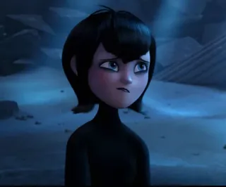 🕷 Mavis Dracula Hotel Transylvania Cartoon, Vampir, Film, Animation, Mädchen telegram sticker
