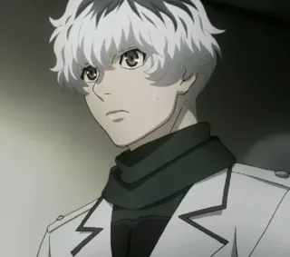 🥀 Kaneki Ken Tokyo Ghoul Anime, Manga, Karakter, Rambut Putih, Tokyo Ghoul, Ken Kaneki, Ghoul, Dark Fantasy telegram sticker