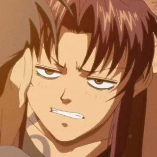 😑 Revy Black Lagoon Anime, Waffe, Gewalt, Kampf, Cartoon whatsapp sticker