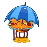 Bob the Jellyfish telegram stickers