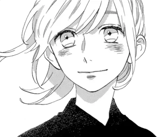 ☺️ anime, manga, girl, portrait, illustration whatsapp sticker