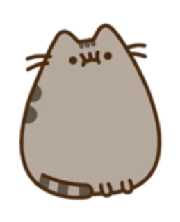 😗 Pusheen chat, Pusheen, dessin animé, animal telegram sticker