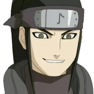 😈 Neji Hyuga Naruto Anime, Manga, Postać, Neji Hyuga, Naruto, Naklejka telegram sticker