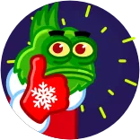 Pepe Grinch - @TgEmojis telegram emojis 👍