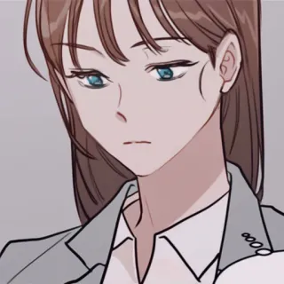 🕯 woman, business, office, anime, character, cartoon telegram sticker