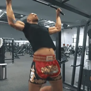 💪 podciąganie, ćwiczenia, siłownia, fitness, trening, workout, sport telegram sticker
