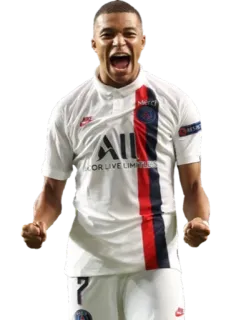 🇫🇷 Kylian Mbappé футбол, Мбаппе, спортсмен, футбол, ПСЖ, празднование telegram sticker