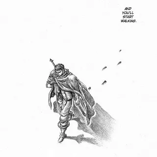 😎 Guts Berserk AND YOU'LL START WALKING. Manga, Anime, Épéiste, Guerrier, Berserk, Guts telegram sticker