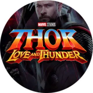❤️ Thor Thor: Love and Thunder THOR LOVE AND THUNDER marvel, thor, love and thunder, movie telegram sticker