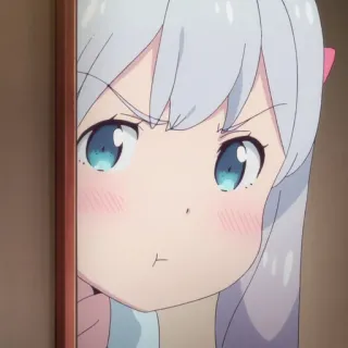 😠 Sagiri Izumi Eromanga Sensei anime, sagiri izumi, cute, manga telegram sticker
